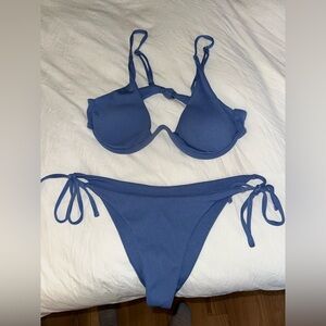 Women's Blue Bikini Set